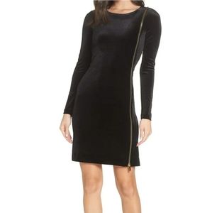 French Connection Velvet Dress